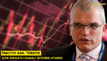 Timothy Ash, 'Türkiye çok dikkatli olmalı' diyerek uyardı