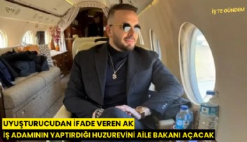 Uyuşturucudan ifade veren iş adamının yaptırdığı huzurevini Aile Bakanı açacak
