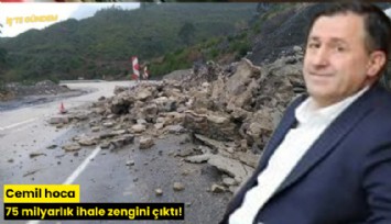 Cemil hoca 75 milyarlık ihale zengini çıktı!