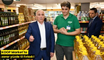 KOOP Market'te zarar yüzde 61 fırladı!