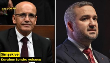 Şimşek ve Karahan Londra yolcusu