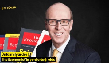 Ünlü milyarder The Economist'in yeni ortağı oldu