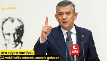 Ara seçim hamlesi: 22 vekil istifa edecek, sandık gelecek