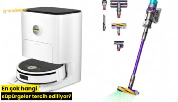 En çok hangi süpürgeler tercih ediliyor?