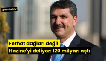 Ferhat dağları değil Hazine'yi deliyor: 120 milyarı aştı