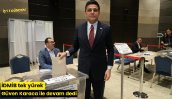 İDMİB tek yürek Güven Karaca ile devam dedi