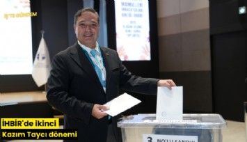 İHBİR'de ikinci Kazım Taycı dönemi