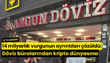 14 milyarlık vurgunun ayrıntıları çözüldü: Döviz bürolarından kripto dünyasına