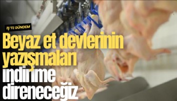 Beyaz et devlerinin yazışmaları ortaya çıktı: İndirime direneceğiz