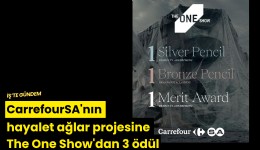 CarrefourSA'nın hayalet ağlar projesine The One Show'dan 3 ödül