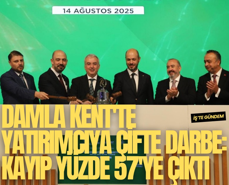 Damla Kent'te yatırımcıya çifte darbe: Kayıp yüzde 57'ye çıktı