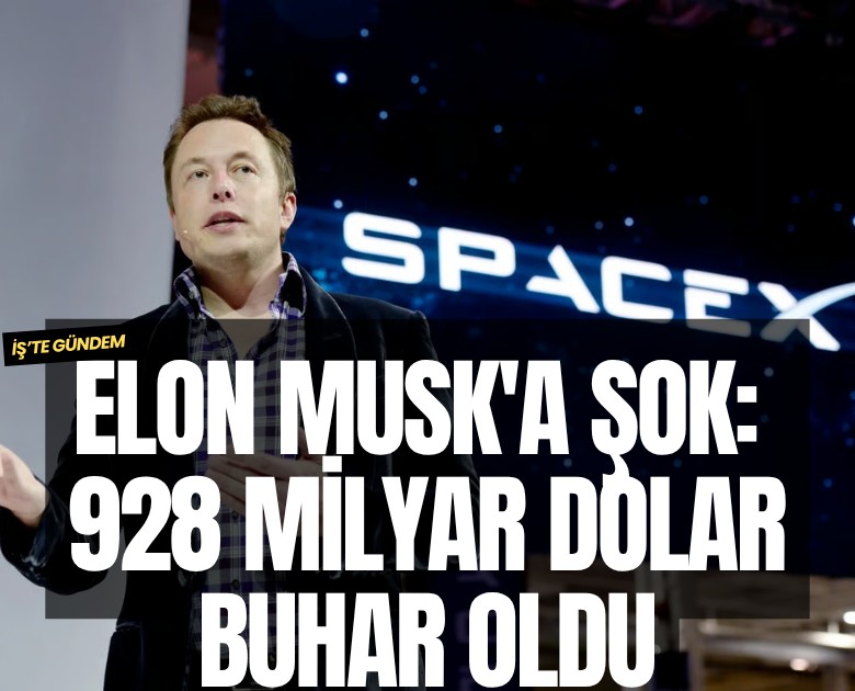Elon Musk'a şok: 928 milyar dolar buhar oldu
