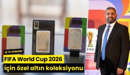 FIFA World Cup 2026 için özel altın koleksiyonu