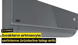 Sıcakların artmasıyla serinleme ürünlerine talep arttı