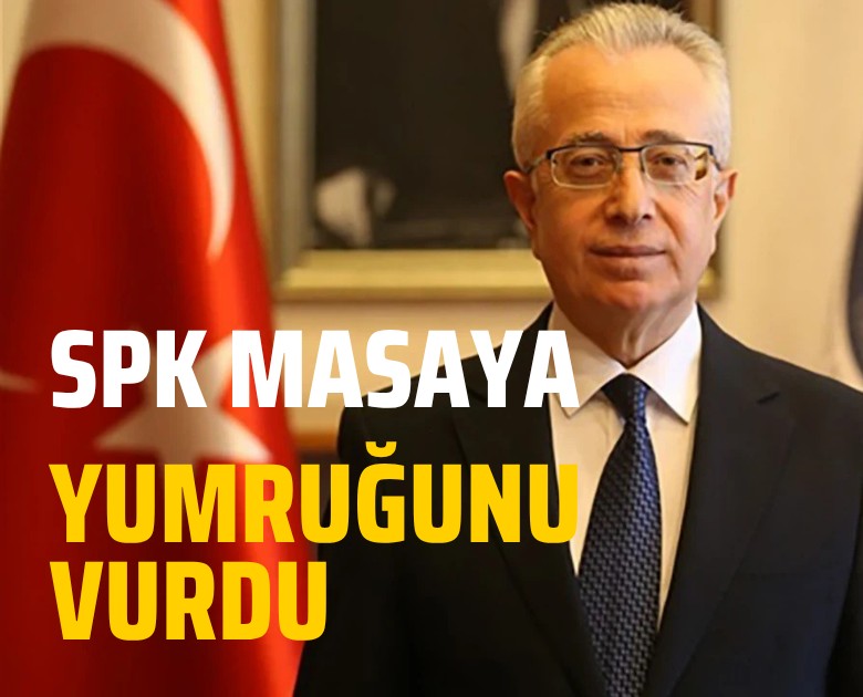 SPK masaya yumruğunu vurdu: Peki devamı gelecek mi?