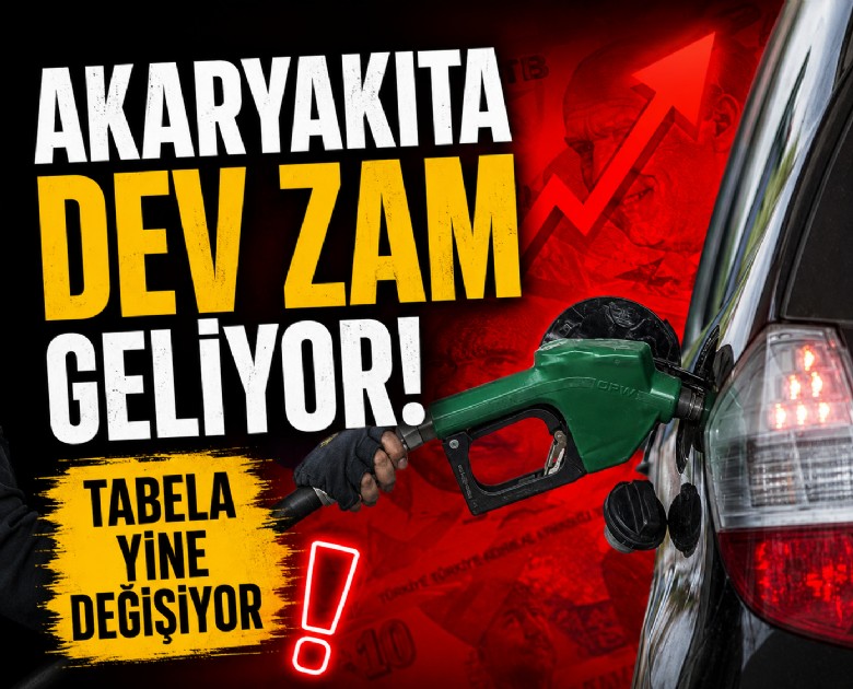Akaryakıta dev zam geliyor