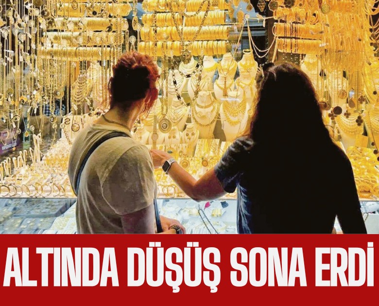 Altında 4 haftalık düşüş sona erdi!