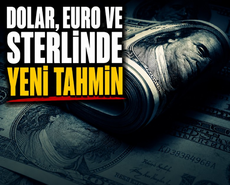 Dolar, Euro ve sterlinde yeni tahmin