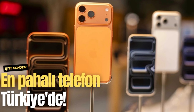 En pahalı telefon Türkiye'de!