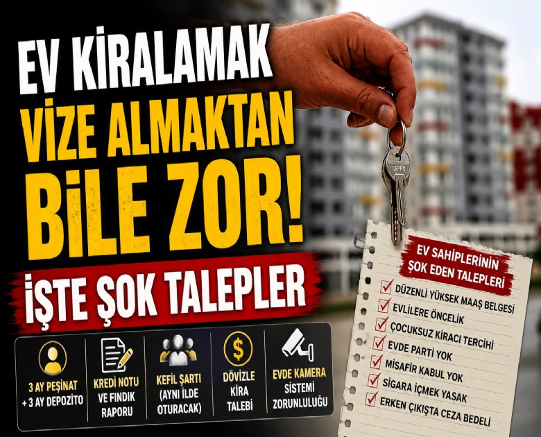Ev kiralamak vize almaktan bile zor: İşte şok talepler
