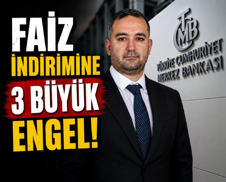 Faiz indirimine 3 büyük engel!