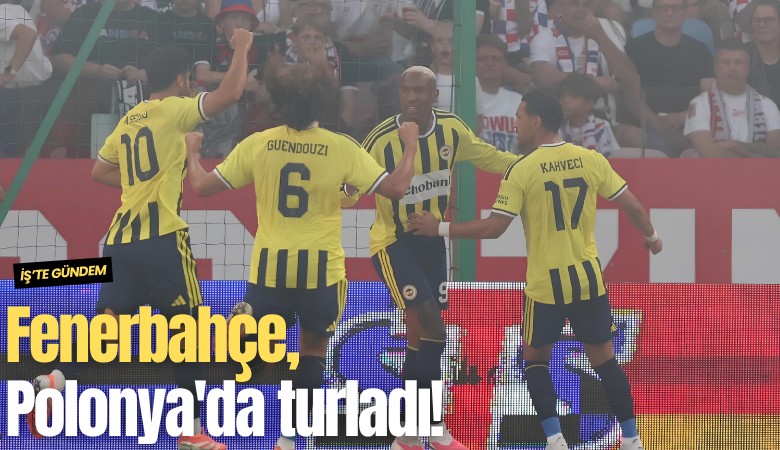 Fenerbahçe, Polonya'da turladı!