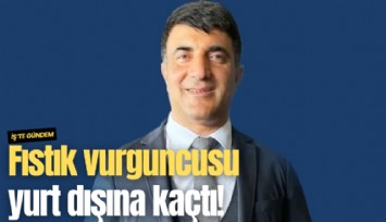Fıstık vurguncusu yurt dışına kaçtı!