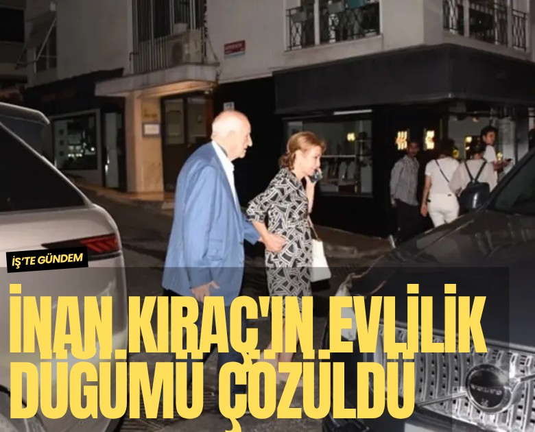 İnan Kıraç'ın evlilik düğümü çözüldü: Emine Alangoya'ya şok!