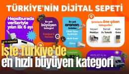 İşte Türkiye'de en hızlı büyüyen kategori