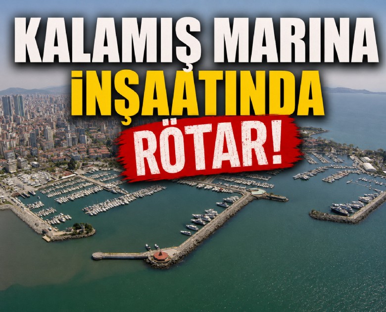 Kalamış Marina inşaatında rötar!