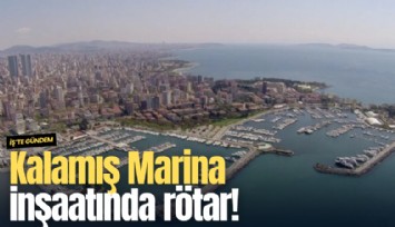 Kalamış Marina inşaatında rötar!
