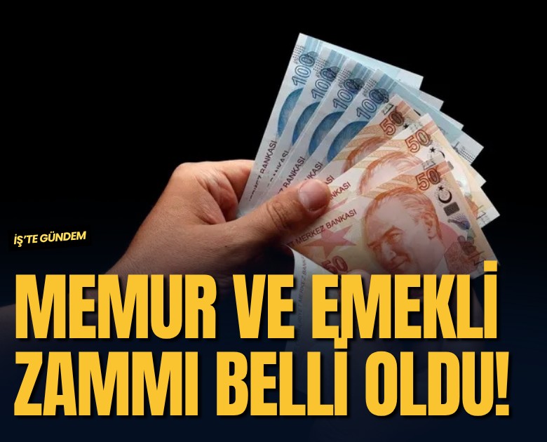 Memur ve emekli zammı belli oldu!