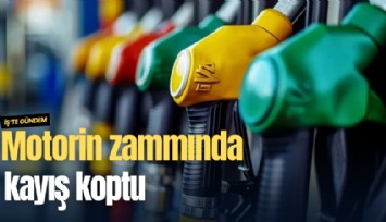 Motorin zammında kayış koptu
