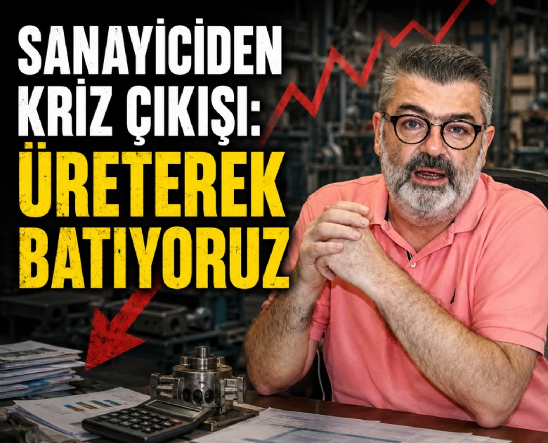 Sanayiciden kriz çıkışı: Üreterek batıyoruz