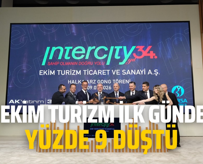 Tartışmalı halka arz: Ekim Turizm ilk günde yüzde 9 düştü