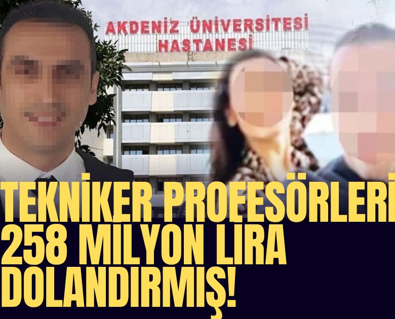 Tekniker profesörleri 258 milyon lira dolandırmış!
