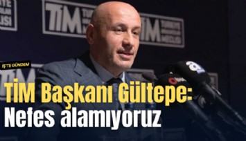 TİM Başkanı Gültepe: Nefes alamıyoruz