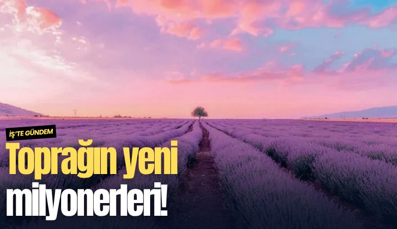 Toprağın yeni milyonerleri!
