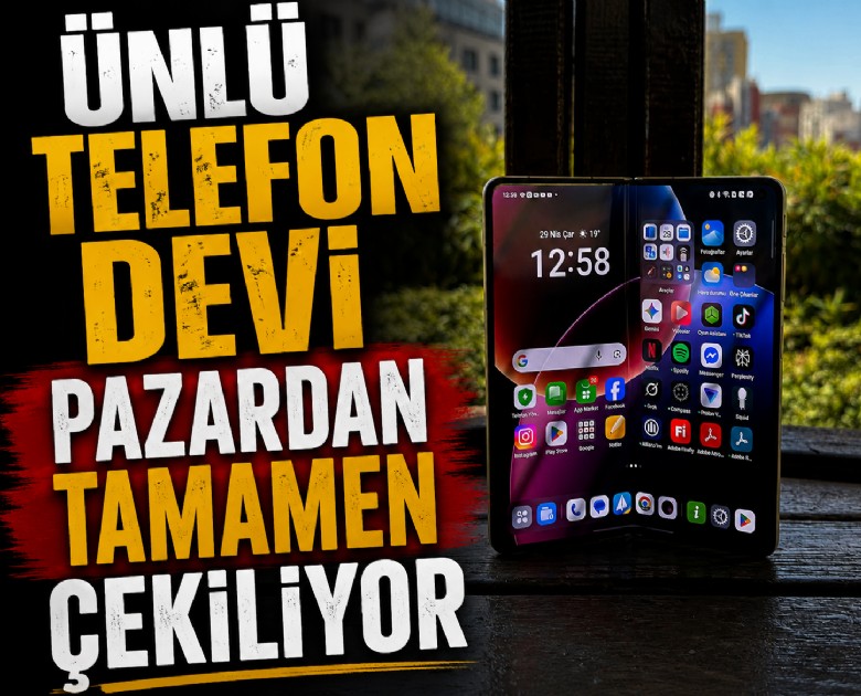 Ünlü telefon devi pazardan tamamen çekiliyor