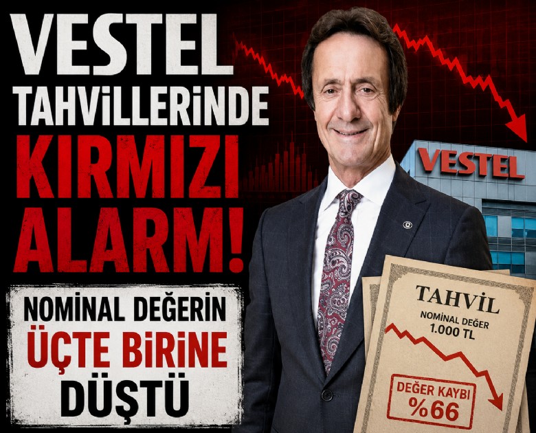 Vestel tahvillerinde kırmızı alarm: Nominal değerin üçte birine düştü