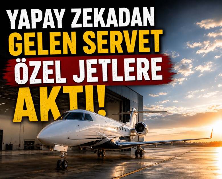 Yapay zekadan gelen servet özel jetlere aktı!