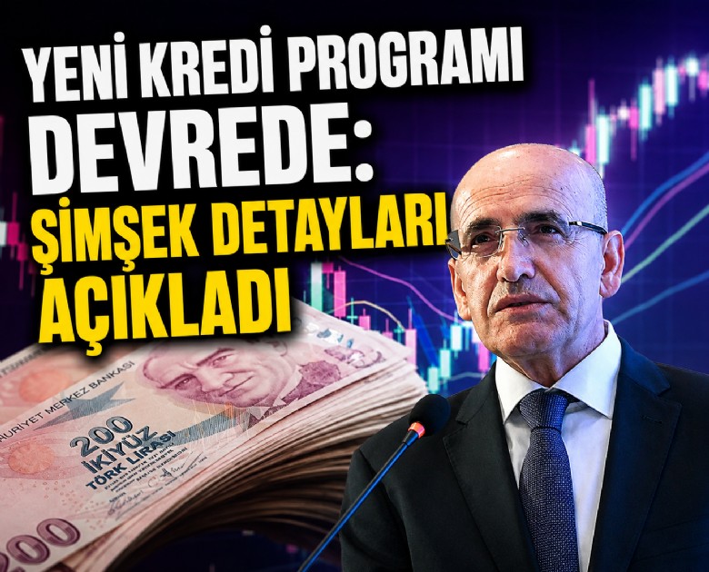 Yeni kredi programı devrede: Şimşek detayları açıkladı