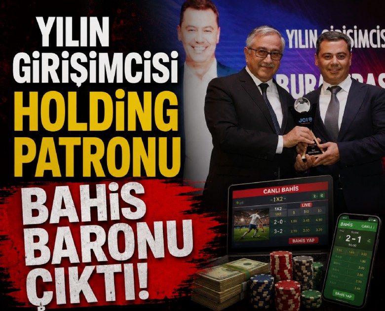 Yılın girişimcisi holding patronu bahis baronu çıktı!