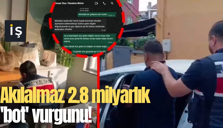 Akılalmaz 2.8 milyarlık 'bot' vurgunu!
