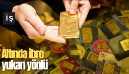 Altında ibre yukarı yönlü