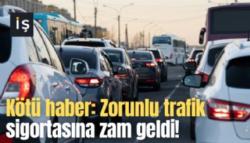 Araç sahiplerine kötü haber: Zorunlu trafik sigortasına zam geldi!