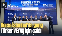 Borsa İstanbul'da gong Türker VEYAŞ için çaldı