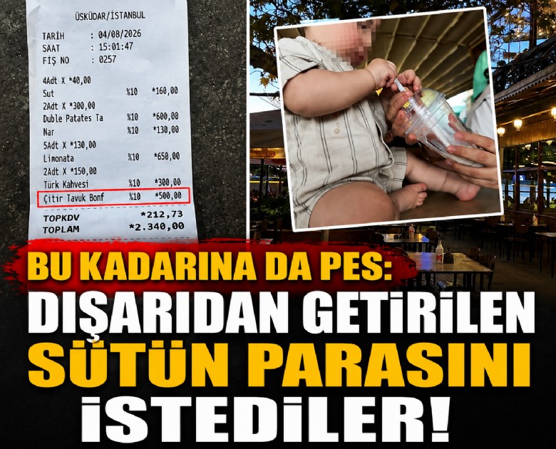 Bu kadarına da pes: Dışarıdan getirilen sütün parasını istediler