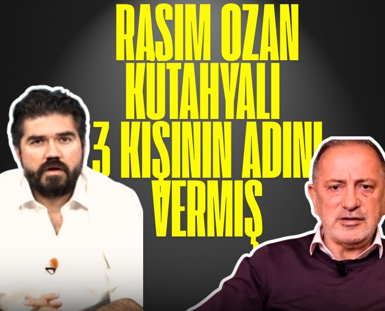 Fatih Altaylı'dan çok konuşulacak iddia: Rasim Ozan Kütahyalı 3 kişinin adını vermiş