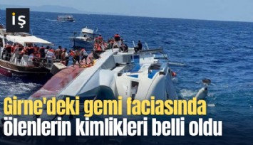 Girne'deki gemi faciasında ölenlerin kimlikleri belli oldu